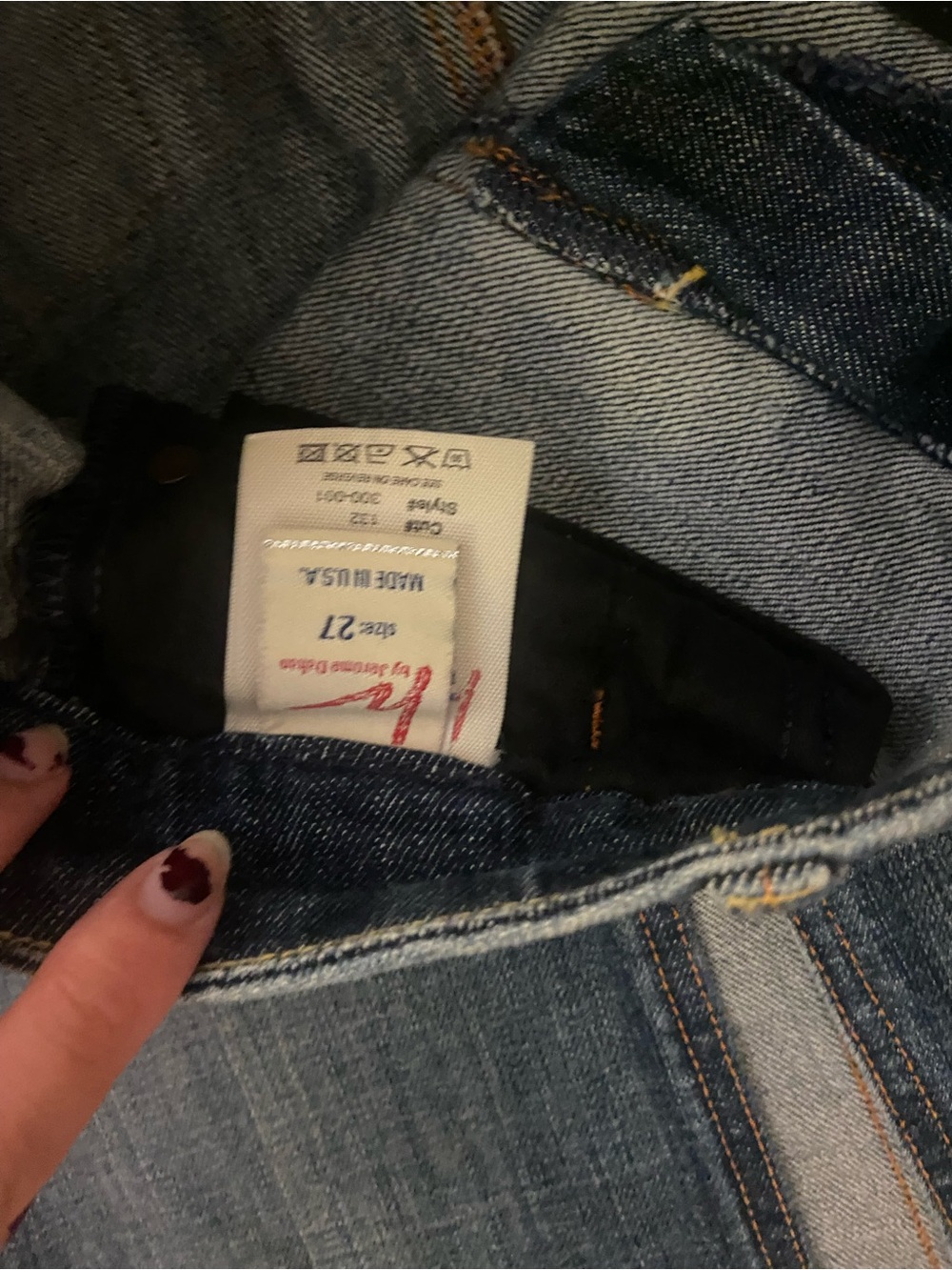 Vintage citizen for humanity jean skirt - Picture 5 of 7